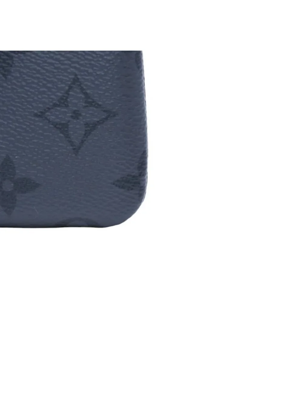 Louis Vuitton Pochette Cles Coin Purse Monogram Eclipse Black